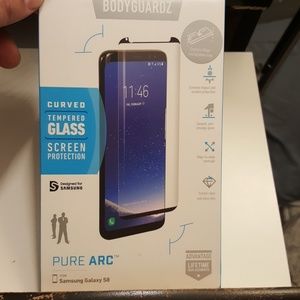 Tempered glass bodyguardz for samsung galaxy s8